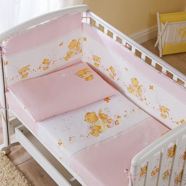 Комплект постельного белья для детей Фея - розовый  